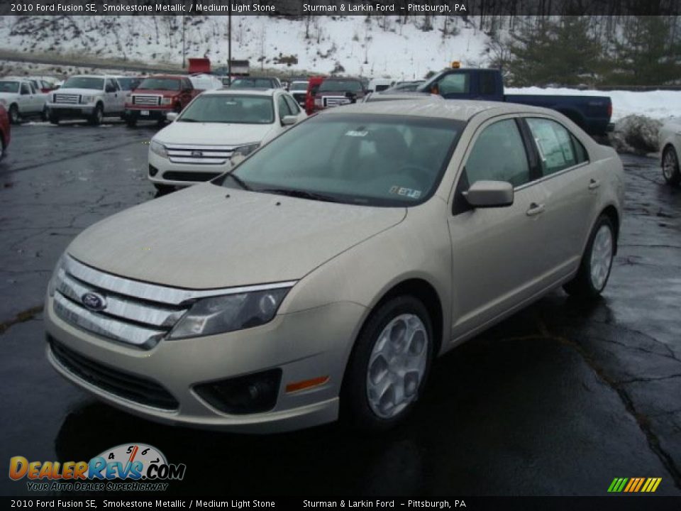 2010 Ford Fusion SE Smokestone Metallic / Medium Light Stone Photo #10