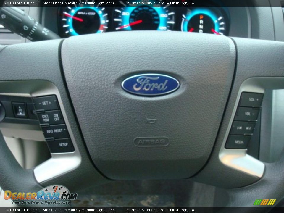 2010 Ford Fusion SE Smokestone Metallic / Medium Light Stone Photo #16