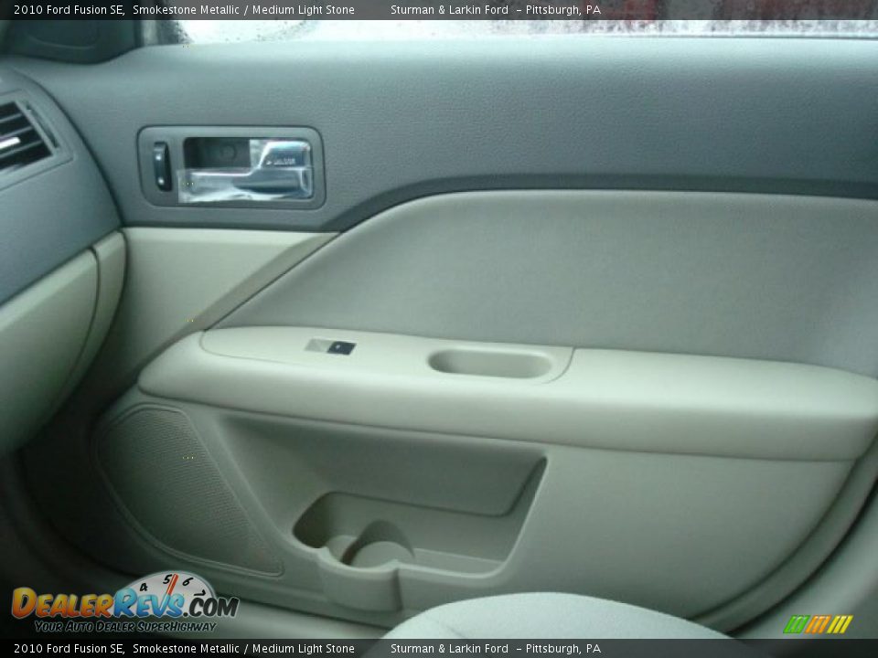2010 Ford Fusion SE Smokestone Metallic / Medium Light Stone Photo #17