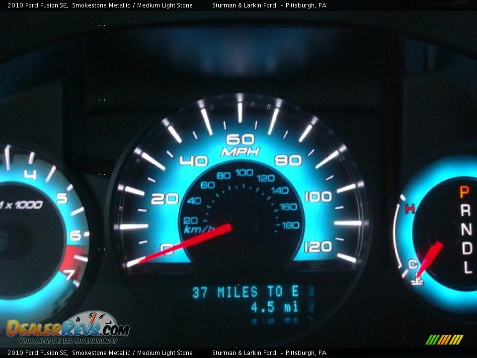 2010 Ford Fusion SE Smokestone Metallic / Medium Light Stone Photo #20
