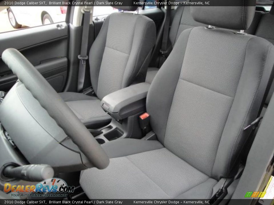 2010 Dodge Caliber SXT Brilliant Black Crystal Pearl / Dark Slate Gray Photo #8