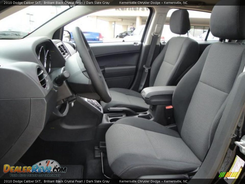 2010 Dodge Caliber SXT Brilliant Black Crystal Pearl / Dark Slate Gray Photo #9