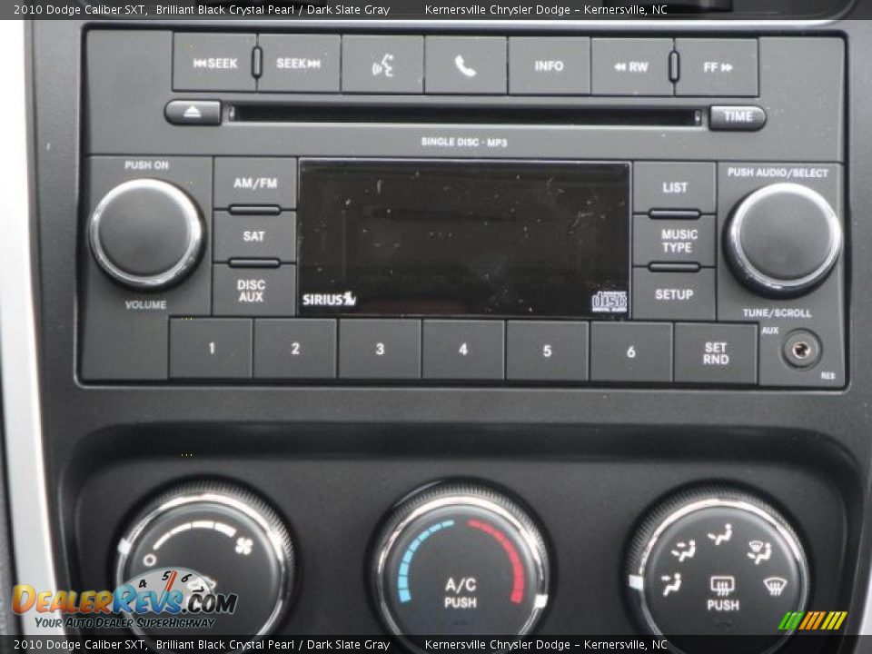 2010 Dodge Caliber SXT Brilliant Black Crystal Pearl / Dark Slate Gray Photo #15