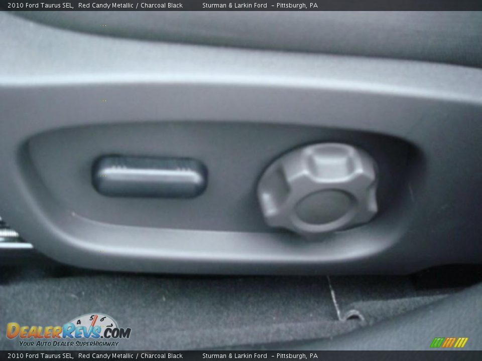 2010 Ford Taurus SEL Red Candy Metallic / Charcoal Black Photo #15