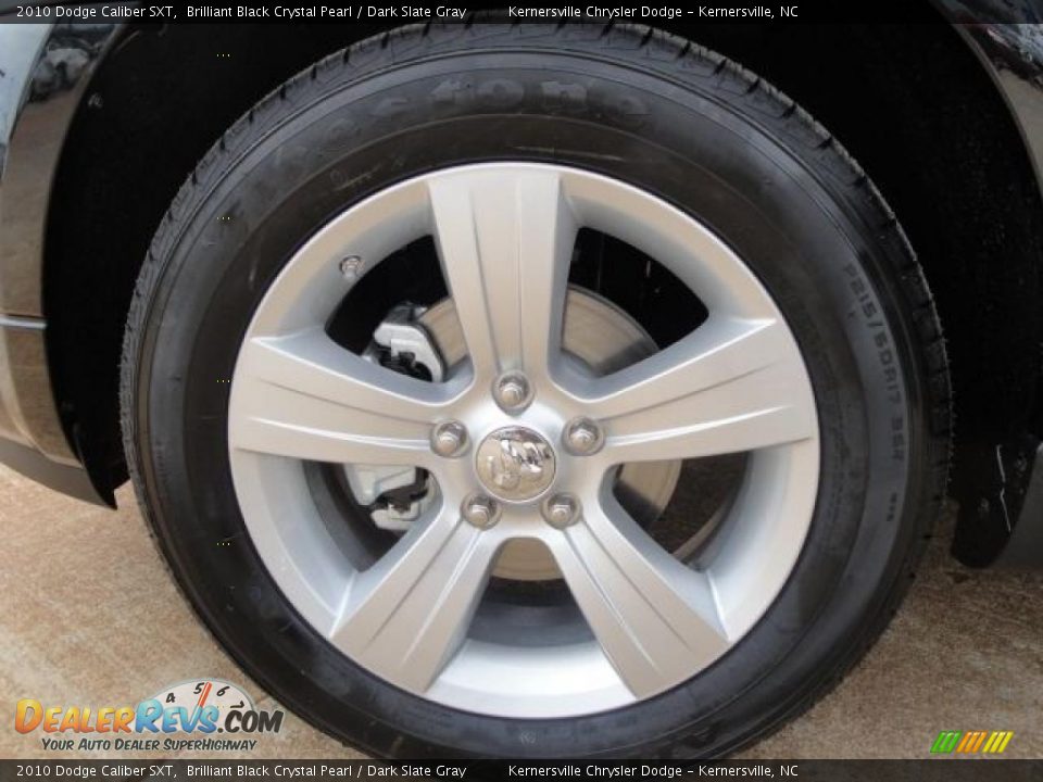 2010 Dodge Caliber SXT Brilliant Black Crystal Pearl / Dark Slate Gray Photo #18