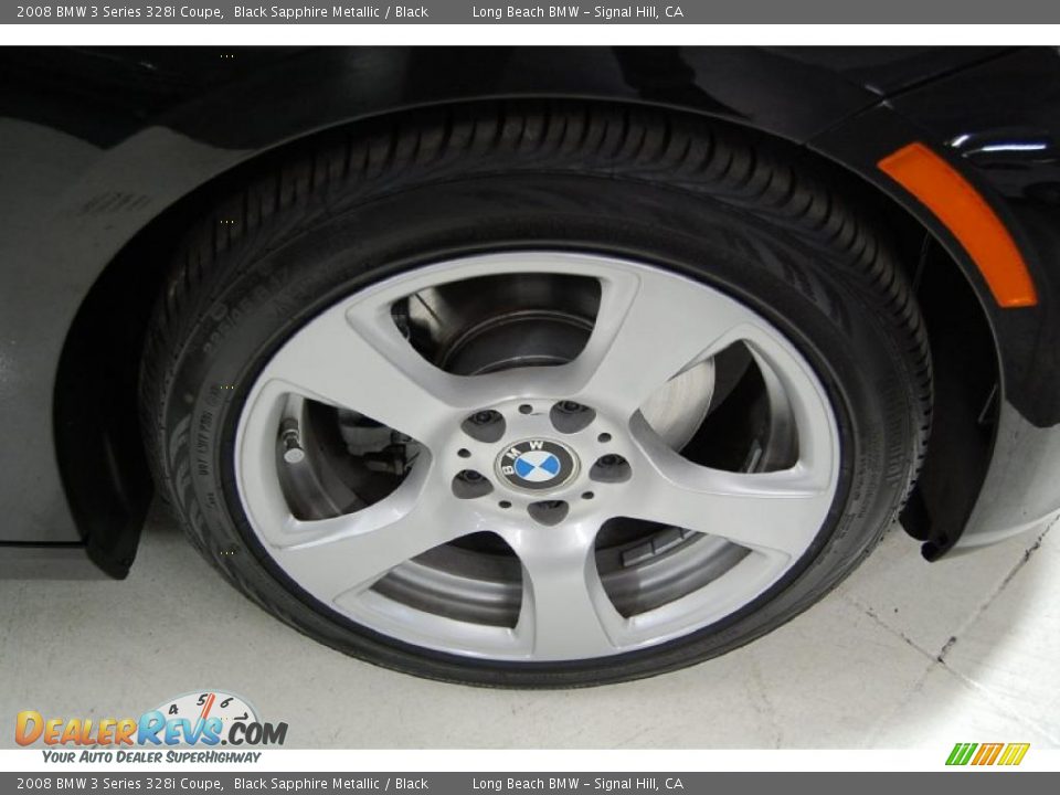 2008 BMW 3 Series 328i Coupe Black Sapphire Metallic / Black Photo #3