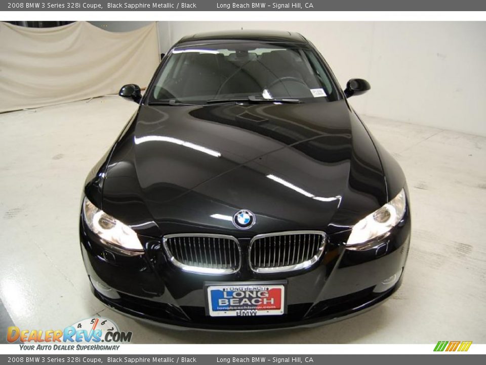 2008 BMW 3 Series 328i Coupe Black Sapphire Metallic / Black Photo #5