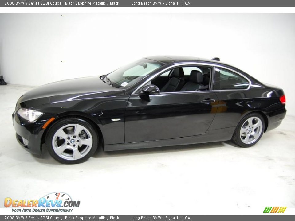2008 BMW 3 Series 328i Coupe Black Sapphire Metallic / Black Photo #11