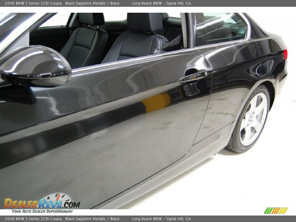 2008 BMW 3 Series 328i Coupe Black Sapphire Metallic / Black Photo #13