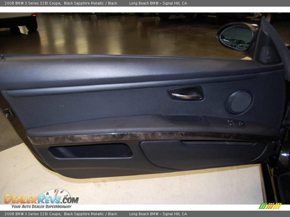 2008 BMW 3 Series 328i Coupe Black Sapphire Metallic / Black Photo #22