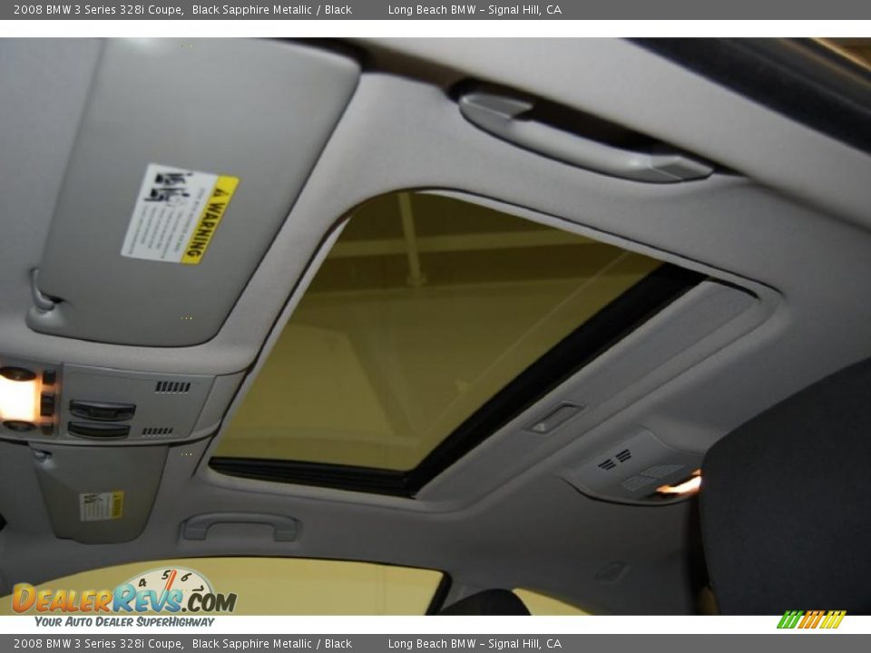 2008 BMW 3 Series 328i Coupe Black Sapphire Metallic / Black Photo #26