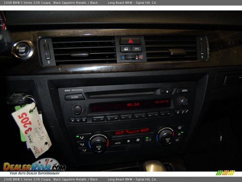 2008 BMW 3 Series 328i Coupe Black Sapphire Metallic / Black Photo #29