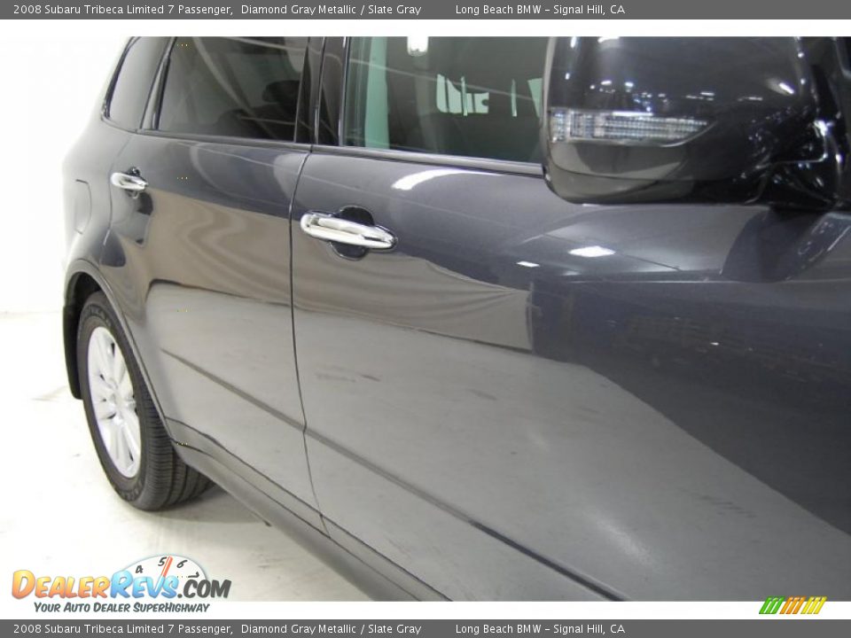 2008 Subaru Tribeca Limited 7 Passenger Diamond Gray Metallic / Slate Gray Photo #4