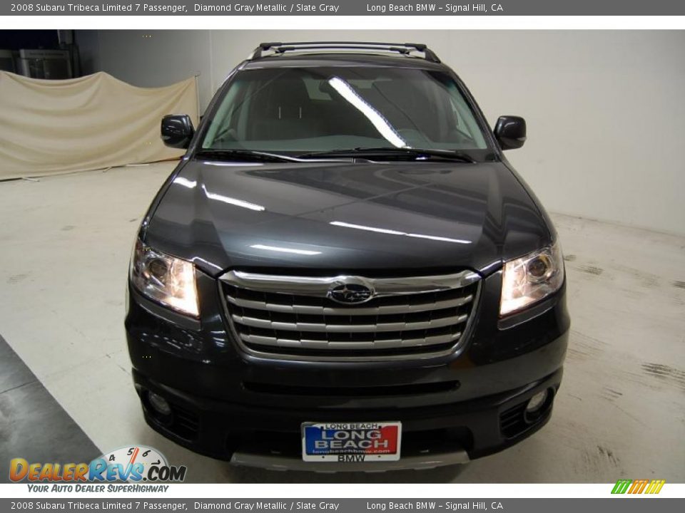 2008 Subaru Tribeca Limited 7 Passenger Diamond Gray Metallic / Slate Gray Photo #5