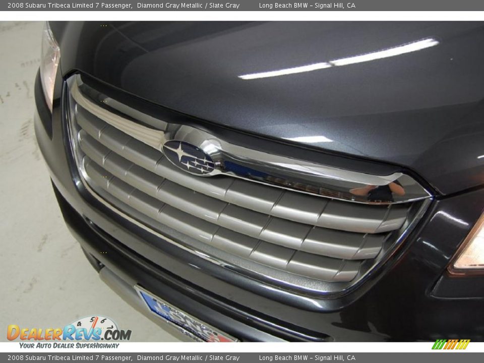2008 Subaru Tribeca Limited 7 Passenger Diamond Gray Metallic / Slate Gray Photo #15