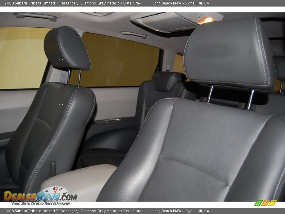 2008 Subaru Tribeca Limited 7 Passenger Diamond Gray Metallic / Slate Gray Photo #19