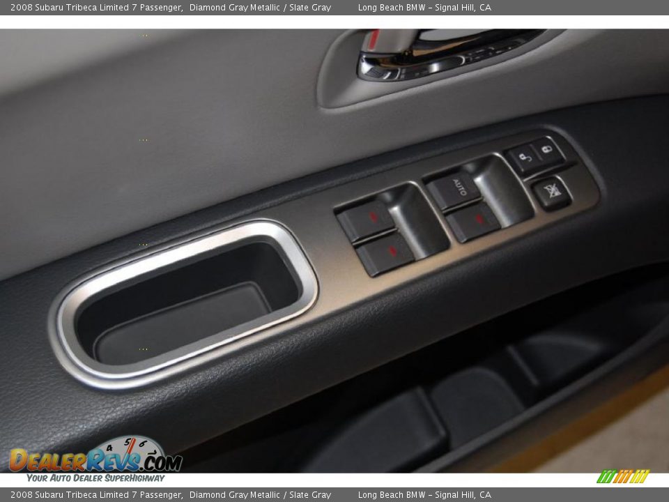 2008 Subaru Tribeca Limited 7 Passenger Diamond Gray Metallic / Slate Gray Photo #22