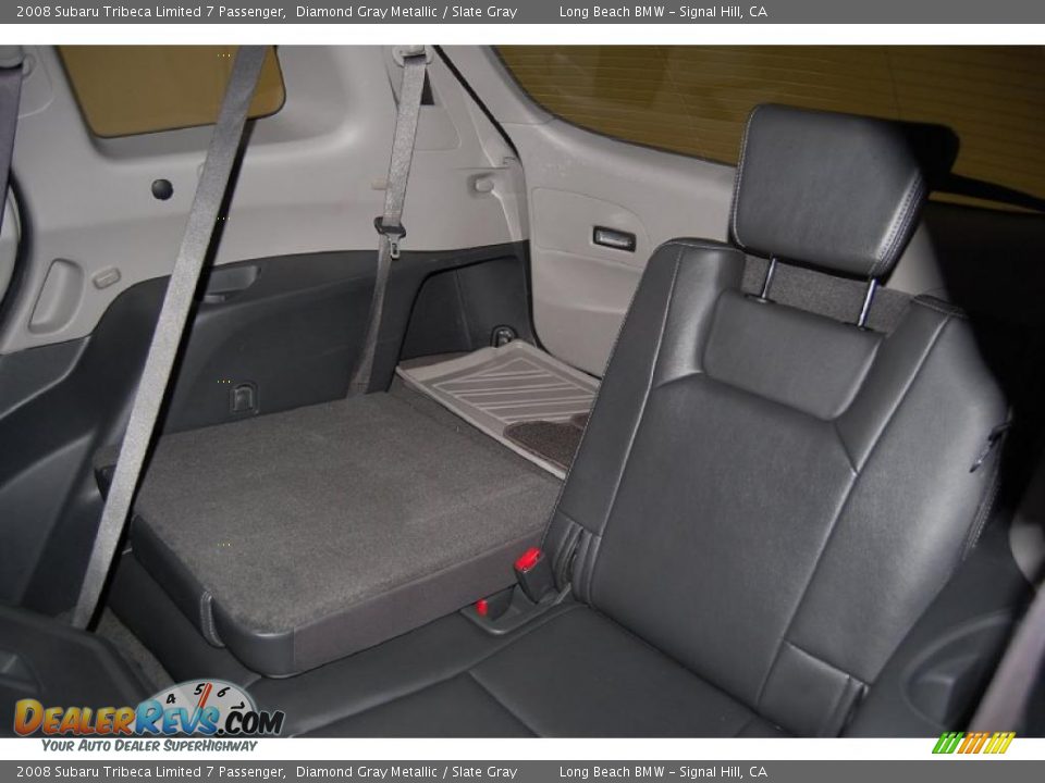 2008 Subaru Tribeca Limited 7 Passenger Diamond Gray Metallic / Slate Gray Photo #29