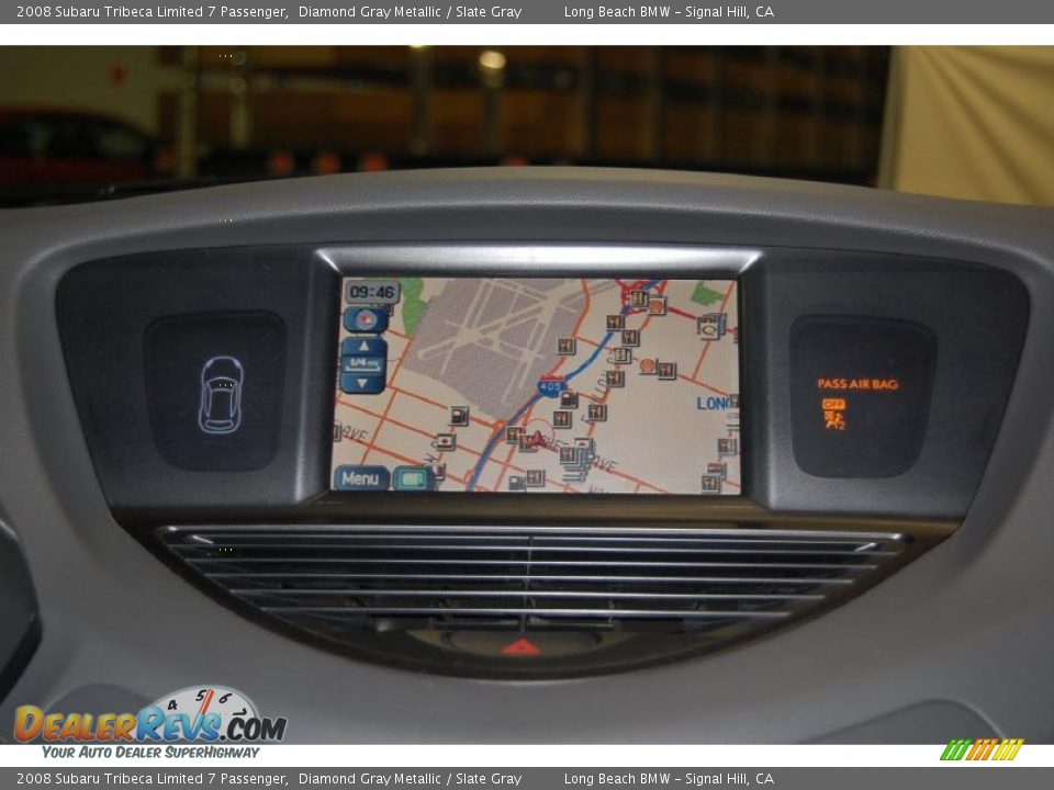 2008 Subaru Tribeca Limited 7 Passenger Diamond Gray Metallic / Slate Gray Photo #34