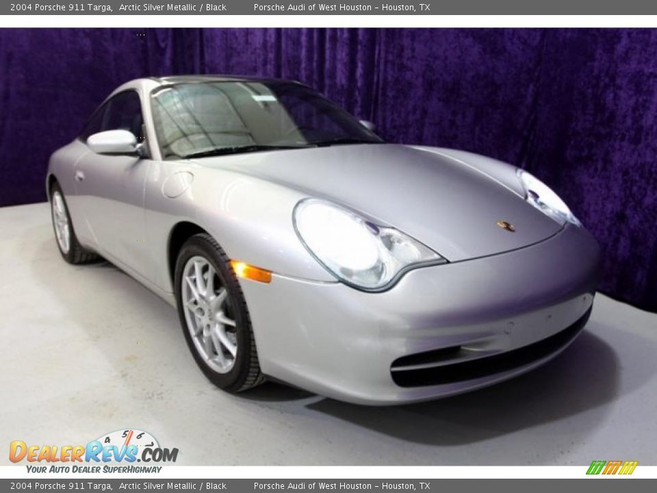 2004 Porsche 911 Targa Arctic Silver Metallic / Black Photo #1