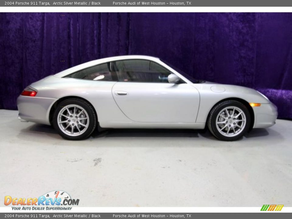 2004 Porsche 911 Targa Arctic Silver Metallic / Black Photo #2