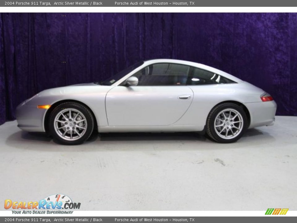 2004 Porsche 911 Targa Arctic Silver Metallic / Black Photo #4