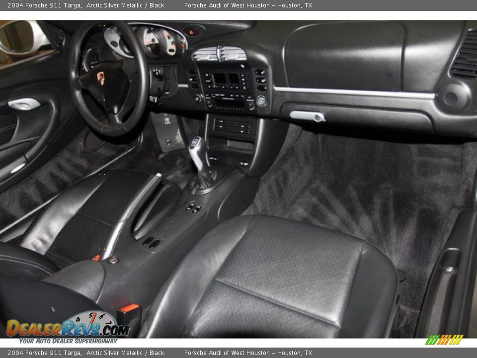 2004 Porsche 911 Targa Arctic Silver Metallic / Black Photo #6