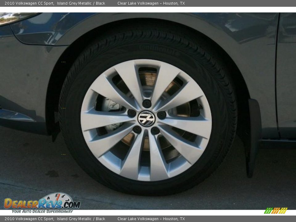 2010 Volkswagen CC Sport Island Grey Metallic / Black Photo #12