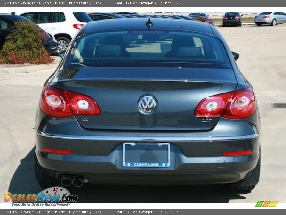 2010 Volkswagen CC Sport Island Grey Metallic / Black Photo #13