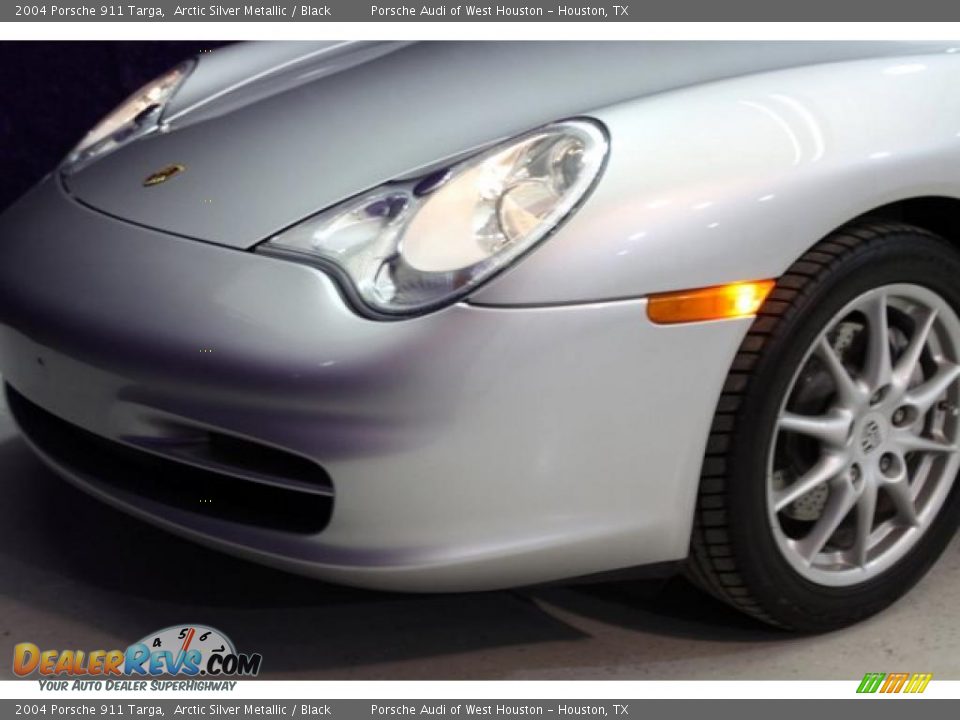 2004 Porsche 911 Targa Arctic Silver Metallic / Black Photo #14