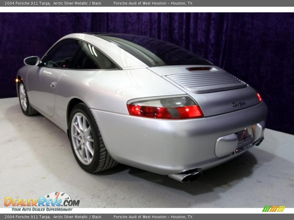 2004 Porsche 911 Targa Arctic Silver Metallic / Black Photo #16