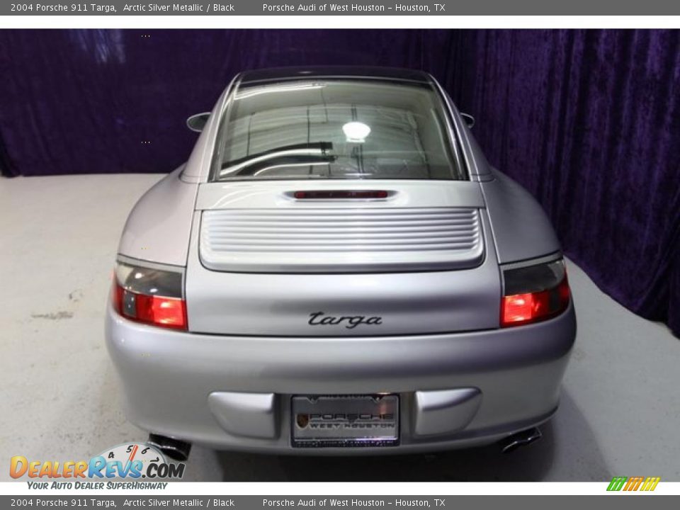 2004 Porsche 911 Targa Arctic Silver Metallic / Black Photo #17