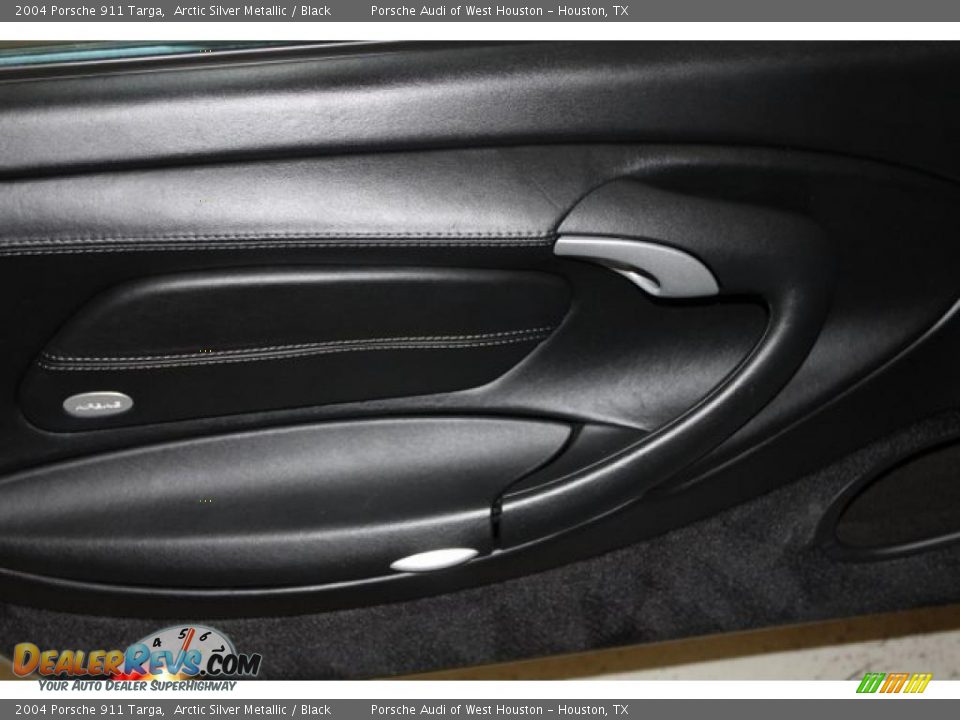 2004 Porsche 911 Targa Arctic Silver Metallic / Black Photo #18