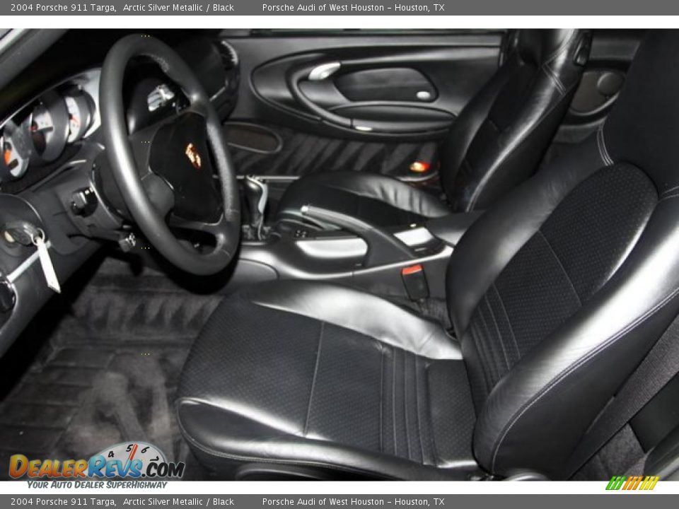 2004 Porsche 911 Targa Arctic Silver Metallic / Black Photo #21