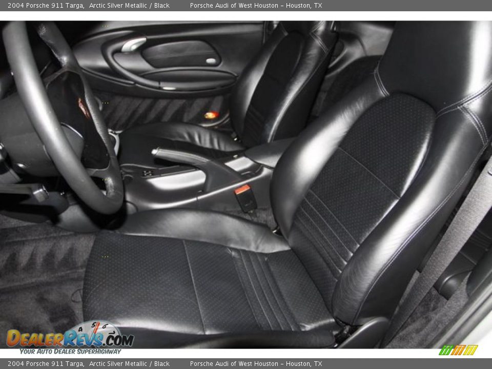 2004 Porsche 911 Targa Arctic Silver Metallic / Black Photo #23
