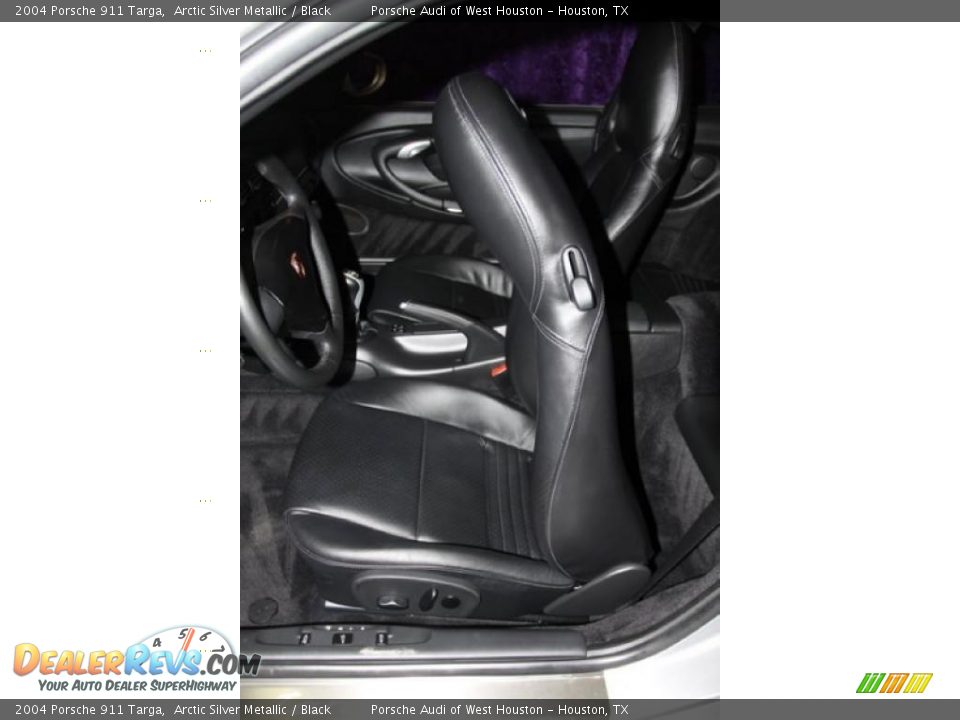 2004 Porsche 911 Targa Arctic Silver Metallic / Black Photo #24