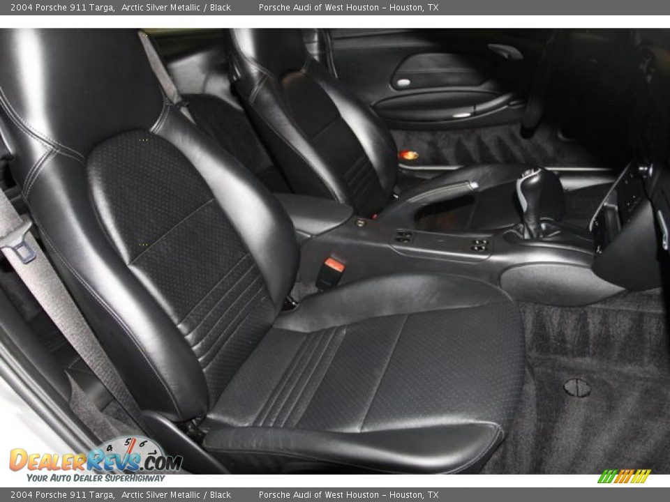 2004 Porsche 911 Targa Arctic Silver Metallic / Black Photo #30