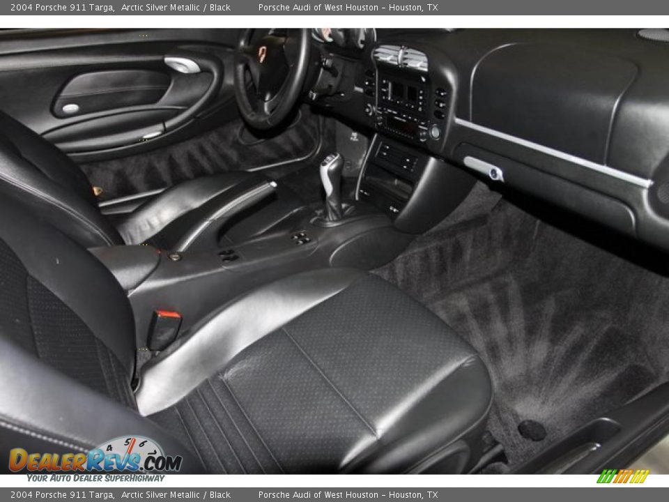 2004 Porsche 911 Targa Arctic Silver Metallic / Black Photo #33