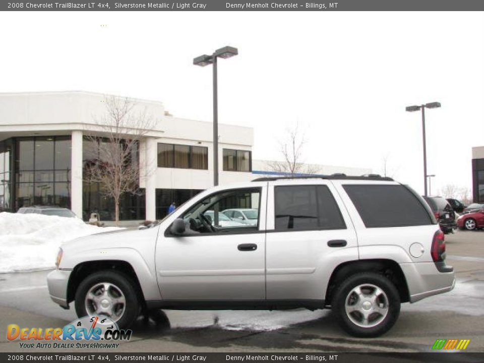 2008 Chevrolet TrailBlazer LT 4x4 Silverstone Metallic / Light Gray Photo #1