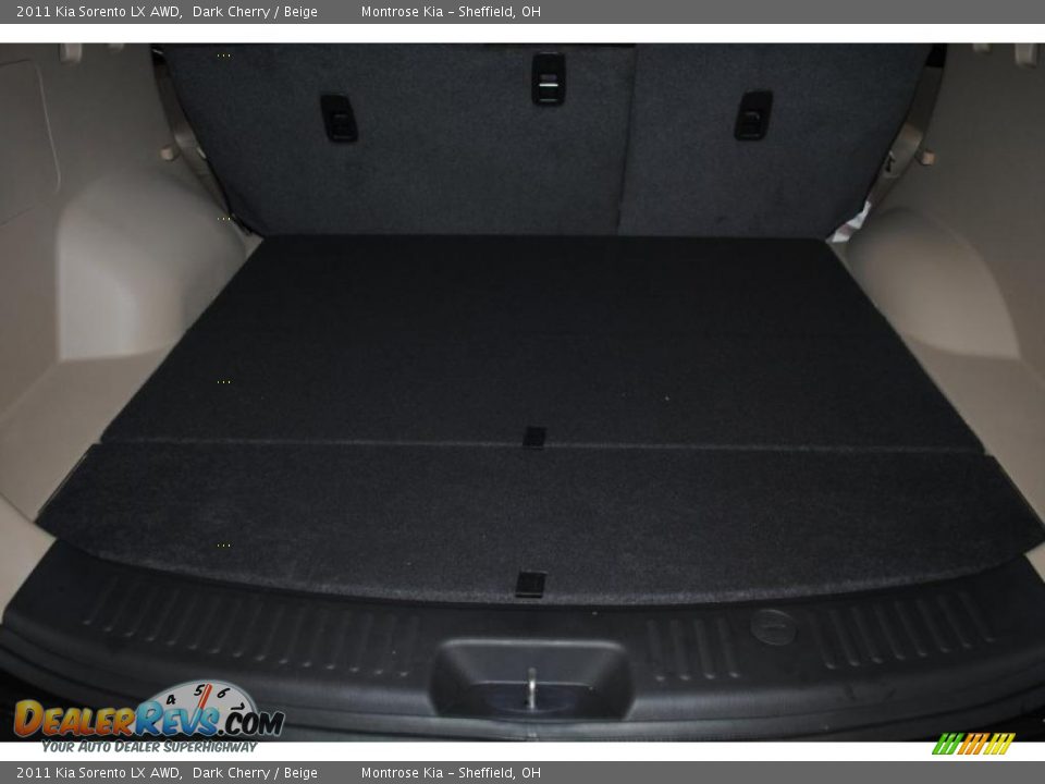 2011 Kia Sorento LX AWD Dark Cherry / Beige Photo #27