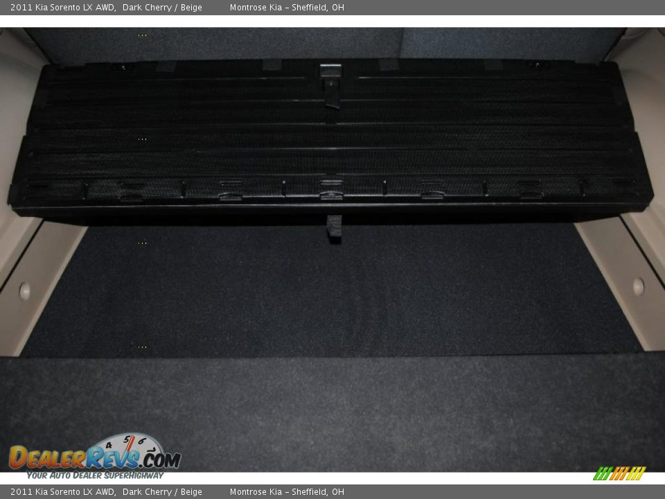 2011 Kia Sorento LX AWD Dark Cherry / Beige Photo #28