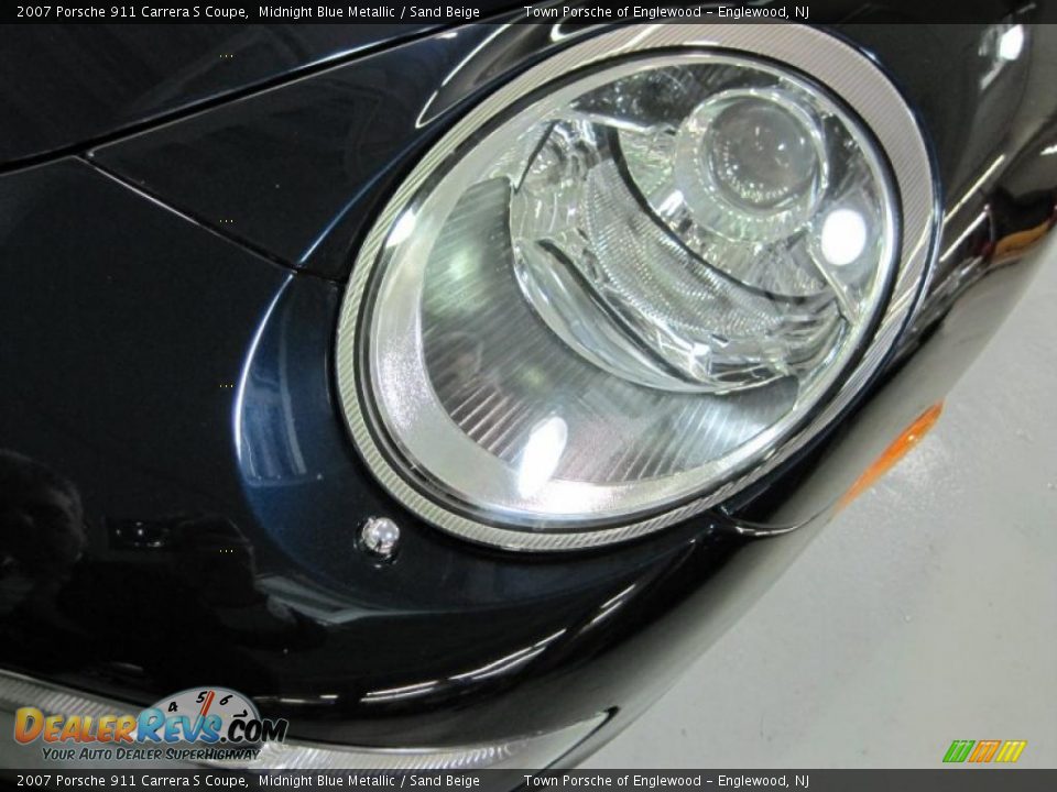 2007 Porsche 911 Carrera S Coupe Midnight Blue Metallic / Sand Beige Photo #16