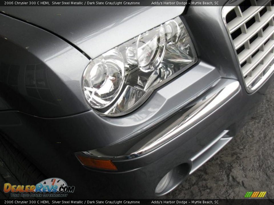 2006 Chrysler 300 C HEMI Silver Steel Metallic / Dark Slate Gray/Light Graystone Photo #4