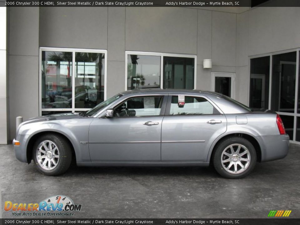 2006 Chrysler 300 C HEMI Silver Steel Metallic / Dark Slate Gray/Light Graystone Photo #5