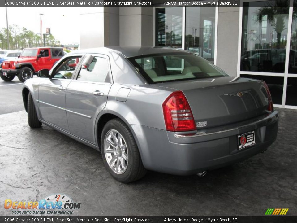2006 Chrysler 300 C HEMI Silver Steel Metallic / Dark Slate Gray/Light Graystone Photo #6