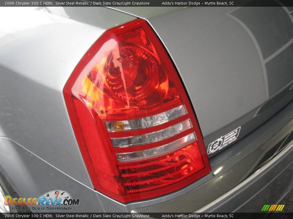 2006 Chrysler 300 C HEMI Silver Steel Metallic / Dark Slate Gray/Light Graystone Photo #7