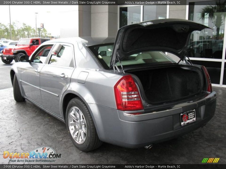 2006 Chrysler 300 C HEMI Silver Steel Metallic / Dark Slate Gray/Light Graystone Photo #8