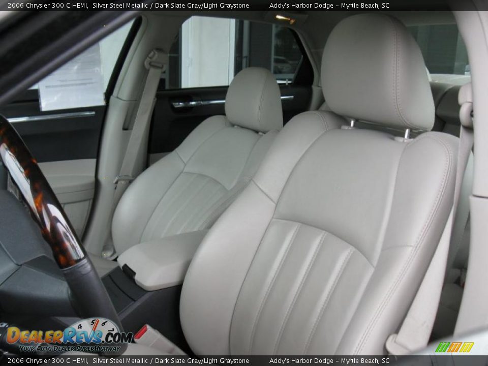 2006 Chrysler 300 C HEMI Silver Steel Metallic / Dark Slate Gray/Light Graystone Photo #13