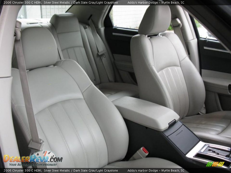 2006 Chrysler 300 C HEMI Silver Steel Metallic / Dark Slate Gray/Light Graystone Photo #17