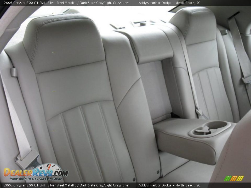2006 Chrysler 300 C HEMI Silver Steel Metallic / Dark Slate Gray/Light Graystone Photo #18